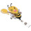 Bee Pattern Badge Clip Portable Name Card Holder 8
