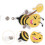 Bee Pattern Badge Clip Portable Name Card Holder 7