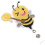 Bee Pattern Badge Clip Portable Name Card Holder 10