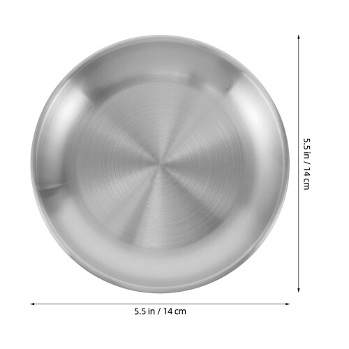 Servierplatte Silber Für Zu Hause 1