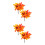 4 Einsteckbare Herbstdekorationen Ahornblatt Kürbis 8