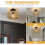 Flush Light Leuchte E26/E27 Sockel Für Wohnzimmer 10