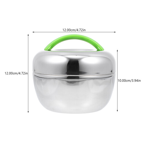 1 Set Doppelwandige Bento Box Mit Griff 1