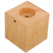 5Stk Holz Tischlampe Sockel E27 Mit Holzschaft Für Selbermachen