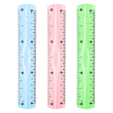 12 . Transparent Lineale 15 Cm Für Schule Büro
