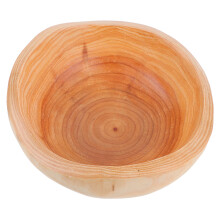Irreguläres Holz Obstteller Retro Für Wohnzimmer