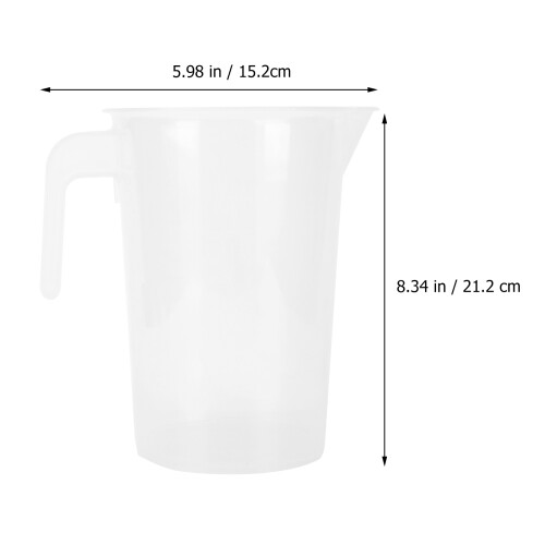 Transparenter Schnapsbecher Mit Griff Und Flüssigkeitsmesser 1