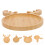 Cartoon Obstteller Kinder Snack Tablett Haushalts 5