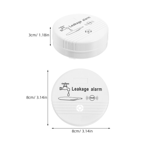 Water Leak Detector Sensor Alarm Für Badezimmer Keller 2