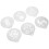 6Stk Kaffeekunst Schablonen (Silber) 4