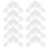 10 90-Grad Kunststoff Winkelverbinder Mit 6