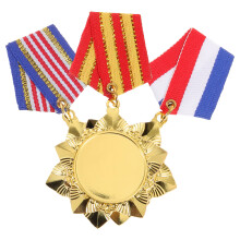 3Stk Legierung Gedenk-Anstecknadel Soldat Medaille Kinder Andenken