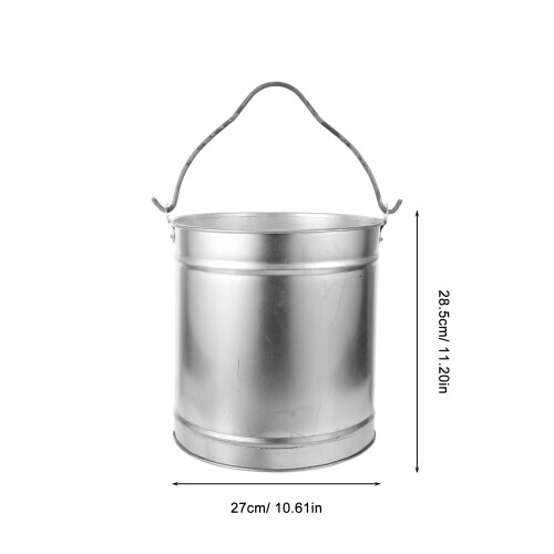Feuerstelle Eimer Holzkohle Bbq Halter Metall Garten 1