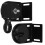 Support Noir Pour Stores Extérieurs Simple Solide 1