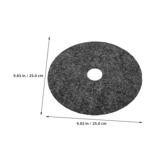 20Stk Baummulchring 25Cm Vlies Unkrautschutzmatte 2