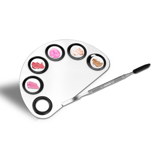 Make-up Mischpalette Mit Spatel Für Kosmetik Artist