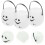 3pcs Pumpkin Buckets Halloween Candy Holders 2