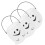 3pcs Pumpkin Buckets Halloween Candy Holders 9