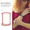 Pink Tpu Full Screen Shell Watch Protective Case Shock Resistant 5