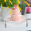 3Pcs Transparent Modern Cake Stand Elegant Acrylic Display for Parties 11