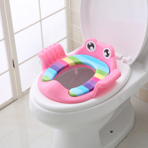 Pattern Toiletten Trainings Sitz Für Baby WC Pink 1