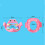 Pattern Toiletten Trainings Sitz Für Baby WC Pink 4