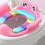 Pattern Toiletten Trainings Sitz Für Baby WC Pink 11