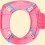 Pattern Toiletten Trainings Sitz Für Baby WC Pink 9