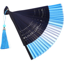 Tassel Vouwende Waaier Bambus Hanfu China