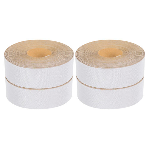 12Rolls White Fabric Lampshade Strips DIY Self-Adhesive Edging Tape 1