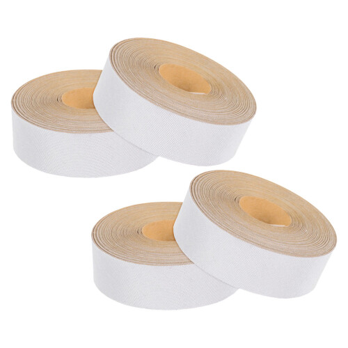 12Rolls White Fabric Lampshade Strips DIY Self-Adhesive Edging Tape 2