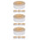 12Rolls White Fabric Lampshade Strips DIY Self-Adhesive Edging Tape 7