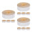 12Rolls White Fabric Lampshade Strips DIY Self-Adhesive Edging Tape 6