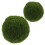 4 Unidades Bolas De Artificial Verde Decoración Manualidades 1