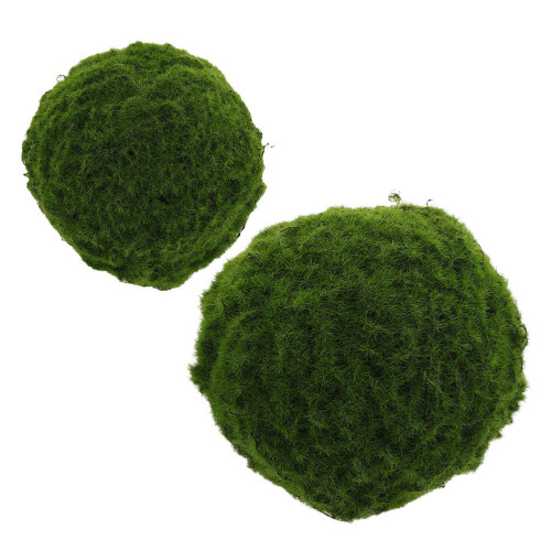 4 Unidades Bolas De Artificial Verde Decoración Manualidades 2