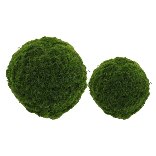 4 Unidades Bolas De Artificial Verde Decoración Manualidades 1
