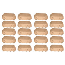 20 Unidades Soportes Almacenamiento Huevos Pulpa Kraft
