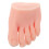 Modelo De Pie Silicona Para Práctica Manicura Y Con Tips 1