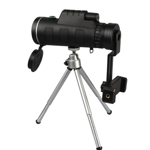 40X60 Zoom Óptico Monocular Con Cámara Clip