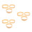 36 Pcs Dream Catcher Rings Diy Macrame Hoops For Crafts Wedding Decor 6