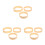 36 Pcs Dream Catcher Rings Diy Macrame Hoops For Crafts Wedding Decor 8