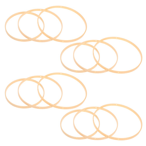 36 Pcs Dream Catcher Rings Diy Macrame Hoops For Crafts Wedding Decor 2