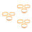 36 Pcs Dream Catcher Rings Diy Macrame Hoops For Crafts Wedding Decor 4