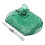 Glass Butter Dish Con E Per Festa 1