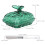 Glass Butter Dish Con E Per Festa 2
