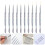 2 Set Penna Sottile Per Nail Art E Eyeliner, Strumento Manicure 3