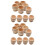 20 Stuks Lege Eihouders Handbeschilderd Diy 7