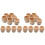 20 Stuks Lege Eihouders Handbeschilderd Diy 4