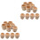 20 Stuks Lege Eihouders Handbeschilderd Diy 5