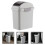 Plastic Swing Bin Voor Badkamer Keuken Afvalpapier 3